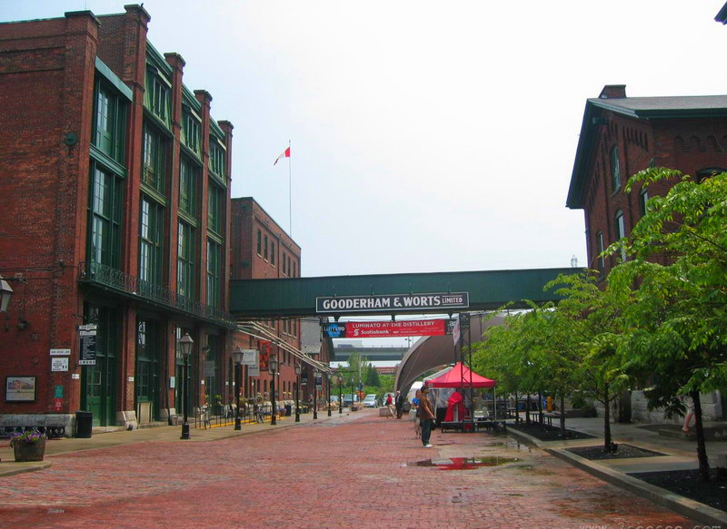 古酿酒厂区（Distillery District）