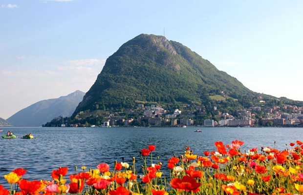 卢加诺湖（Lugano Lake ）