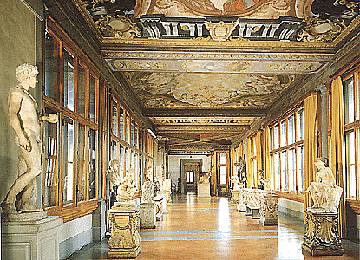 乌费兹美术馆（galleria degli uffizi）