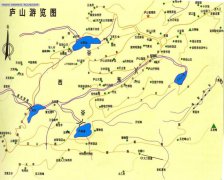 庐山旅游交通地图