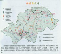 神农架旅游交通地图
