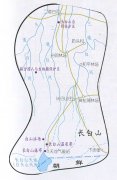 长白山旅游交通地图