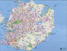 厦门旅游交通地图