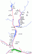 九寨沟旅游交通地图